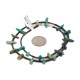 Certified Authentic Navajo .925 Sterling Silver Natural Turquoise Native American Necklace 18192