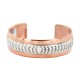 Certified Authentic Bear paw Navajo .925 Sterling Silver Handmade Native American Pure Copper Bracelet 13098-3 Certified Authentic Bear paw Navajo .925 Sterling Silver Handmade Native American Pure Copper Bracelet 13098-3