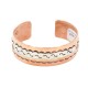 Certified Authentic Maze Navajo .925 Sterling Silver Handmade Native American Pure Copper Bracelet 92005-300 Certified Authentic Maze Navajo .925 Sterling Silver Handmade Native American Pure Copper Bracelet 92005-300