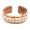 Navajo .925 Sterling Silver Handmade Arrow head Feather Maze Native American Pure Copper Bracelet 13097-16 Navajo .925 Sterling Silver Handmade Arrow head Feather Maze Native American Pure Copper Bracelet 13097-16