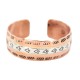 Certified Authentic Navajo .925 Sterling Silver Handmade Arrow head Maze Native American Pure Copper Bracelet 13097-24 Certified Authentic Navajo .925 Sterling Silver Handmade Arrow head Maze Native American Pure Copper Bracelet 13097-24