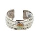 Certified Authentic Navajo Handmade Natural Turquoise Native American Nickel Bracelet 13082-2 Certified Authentic Navajo Handmade Natural Turquoise Native American Nickel Bracelet 13082-2