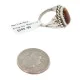Handmade Navajo .925 Sterling Silver Natural Tigers Eye Native American Ring Size 7 13106-4