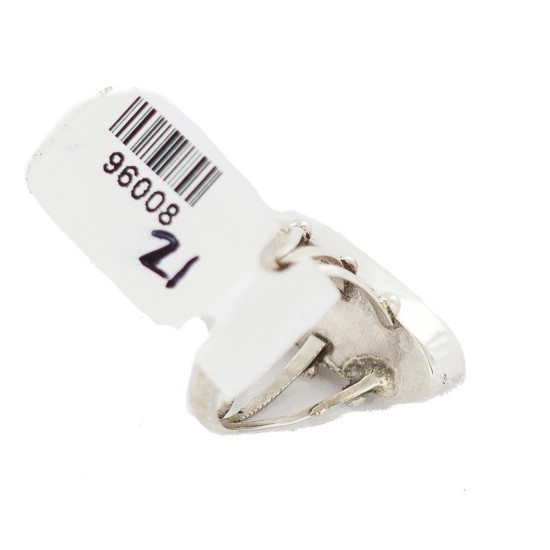 Handmade Navajo Certified Authentic .925 Sterling Silver Natural Tigers Eye Native American Ring Size 5 96008-21