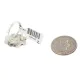 Navajo .925 Sterling Silver Handmade White Howlite Native American Ring Size 9 1/2 13115-2 Navajo .925 Sterling Silver Handmade White Howlite Native American Ring Size 9 1/2 13115-2