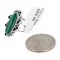 Navajo .925 Sterling Silver Handmade Natural Malachite Native American Ring Size 9 13114-5 Navajo .925 Sterling Silver Handmade Natural Malachite Native American Ring Size 9 13114-5