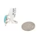 Navajo .925 Sterling Silver Handmade Natural Turquoise Native American Ring Size 8 13115-4 Navajo .925 Sterling Silver Handmade Natural Turquoise Native American Ring Size 8 13115-4