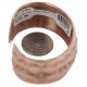 Certified Authentic Navajo Handmade Native American Pure Copper Bracelet 13125-1 Certified Authentic Navajo Handmade Native American Pure Copper Bracelet 13125-1