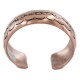Certified Authentic Navajo Handmade Native American Pure Copper Bracelet 13125-1 Certified Authentic Navajo Handmade Native American Pure Copper Bracelet 13125-1