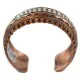 Feather Navajo .925 Sterling Silver Handmade Native American Pure Copper Bracelet 12865-2 Feather Navajo .925 Sterling Silver Handmade Native American Pure Copper Bracelet 12865-2