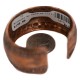 Certified Authentic Feather Navajo Handmade Native American Pure Copper Bracelet 12777-101
