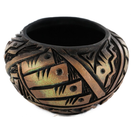 Handmade Certified Authentic Navajo Holbrook Native American Pottery 102493-7