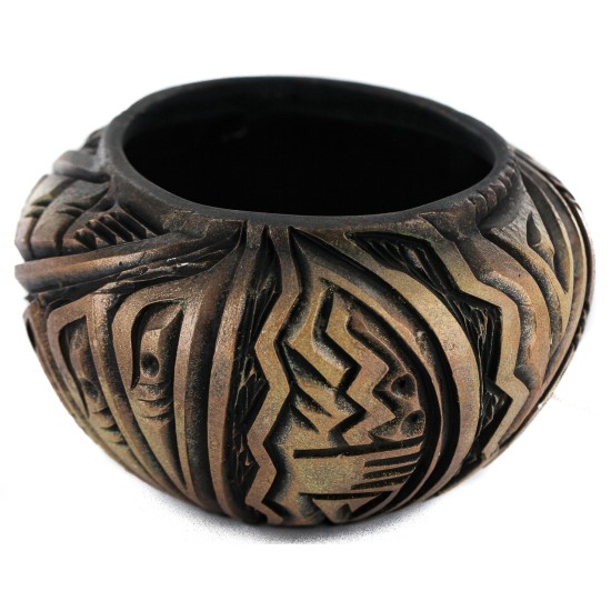 Handmade Certified Authentic Navajo Holbrook Native American Pottery 102493-7