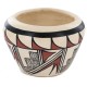 Handmade Handpainted Certified Authentic Hopi R.Tsinnij Keams Canyon Native American Pottery 102494-12