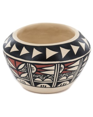 Handmade Handpainted Certified Authentic R.Tsinnij Keams Canyon Hopi Native American Pottery 102494-8