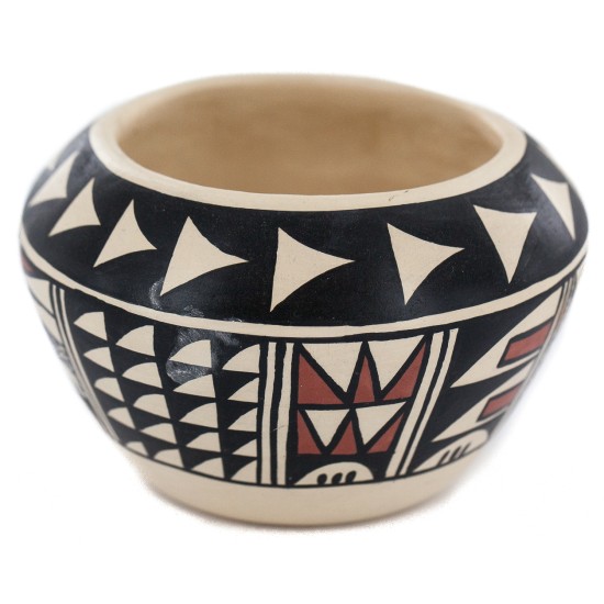 Handmade Handpainted Certified Authentic R.Tsinnij Keams Canyon Hopi Native American Pottery 102494-8