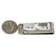 Navajo Swirl Certified Authentic Handmade Pure Copper Native American Nickel Money Clip 11267-3