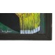 $300 Apache Certified Authentic Painted by Acrylic Apache Basket Native American Painting  10794-1