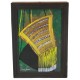 $300 Apache Certified Authentic Painted by Acrylic Apache Basket Native American Painting  10794-1
