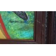 $600 Apache Painted by Certified Authentic Acrylic Mish-Ka-Le' Native American Painting  10793