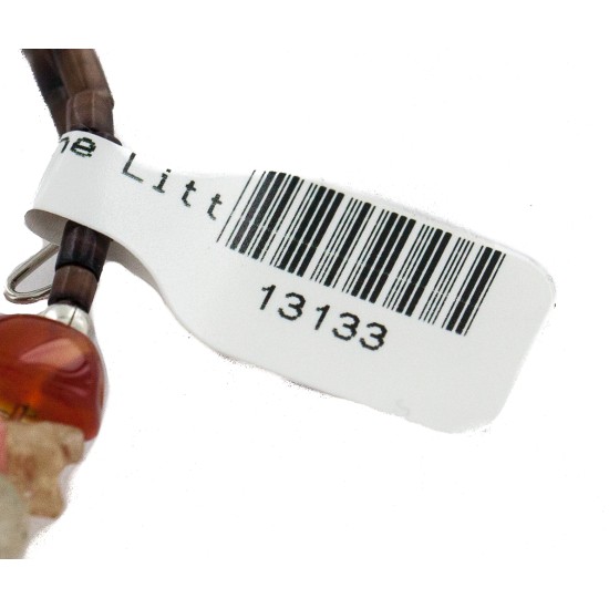 Certified Authentic Navajo Natural Jasper Quartz Heishi Multicolor Native American Adjustable Wrap Bracelet 13133