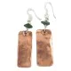 .925 Sterling Silver Hooks Handmade Navajo Natural Turquoise Native American Pure Copper Dangle Earrings 18210-3 .925 Sterling Silver Hooks Handmade Navajo Natural Turquoise Native American Pure Copper Dangle Earrings 18210-3