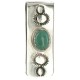 Handmade Certified Authentic Navajo .925 Sterling Silver Natural Turquoise Native American Nickel Money Clip 10533-11 Handmade Certified Authentic Navajo .925 Sterling Silver Natural Turquoise Native American Nickel Money Clip 10533-11
