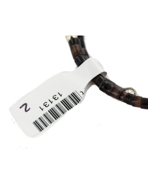 Certified Authentic Navajo White Howlite Heishi Native American Adjustable Wrap Bracelet 13131-2 Certified Authentic Navajo White Howlite Heishi Native American Adjustable Wrap Bracelet 13131-2