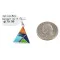 Navajo Triangle .925 Sterling Silver Natural Multicolor Real Handmade Native American Inlaid Pendant 24491-8 Navajo Triangle .925 Sterling Silver Natural Multicolor Real Handmade Native American Inlaid Pendant 24491-8