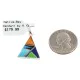 Navajo Triangle .925 Sterling Silver Natural Multicolor Real Handmade Native American Inlaid Pendant 24491-8 Navajo Triangle .925 Sterling Silver Natural Multicolor Real Handmade Native American Inlaid Pendant 24491-8