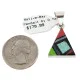 Navajo Triangle .925 Sterling Silver Natural Multicolor Real Handmade Native American Inlaid Pendant 24491-11 Navajo Triangle .925 Sterling Silver Natural Multicolor Real Handmade Native American Inlaid Pendant 24491-11