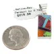 Rectangle Navajo .925 Sterling Silver Natural Multicolor Real Handmade Native American Inlaid Pendant 24490-13 Rectangle Navajo .925 Sterling Silver Natural Multicolor Real Handmade Native American Inlaid Pendant 24490-13