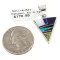 Triangle Navajo .925 Sterling Silver Natural Multicolor Real Handmade Native American Inlaid Pendant 24491-15 Triangle Navajo .925 Sterling Silver Natural Multicolor Real Handmade Native American Inlaid Pendant 24491-15