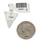 Navajo .925 Sterling Silver Triangle Certified Authentic Natural Multicolor Real Handmade Native American Inlaid Pendant 24491-1