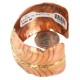 Certified Authentic Handmade Navajo Native American Pure Copper and Brass Bracelet 12793