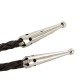 Certified Authentic Handmade Navajo Leather Pure Copper and Nickel Native American Bolo Tie 24489-1 Certified Authentic Handmade Navajo Leather Pure Copper and Nickel Native American Bolo Tie 24489-1