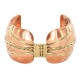 Certified Authentic Handmade Navajo Native American Pure Copper and Brass Bracelet 12793