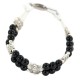 Certified Authentic Navajo Natural Black Onyx Native American Bracelet 1301-4 Certified Authentic Navajo Natural Black Onyx Native American Bracelet 1301-4