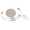 Handmade Navajo .925 Sterling Silver Native American Baby Bracelet 12442-100 Handmade Navajo .925 Sterling Silver Native American Baby Bracelet 12442-100