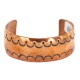 Certified Authentic Navajo Handmade Native American Pure Copper Bracelet 12700-1 Certified Authentic Navajo Handmade Native American Pure Copper Bracelet 12700-1