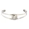 Handmade Navajo .925 Sterling Silver Native American Baby Bracelet 12442-100 Handmade Navajo .925 Sterling Silver Native American Baby Bracelet 12442-100