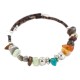 Navajo Certified Authentic Natural Turquoise Heishi Multicolor Native American Adjustable Wrap Bracelet 13139-8 Navajo Certified Authentic Natural Turquoise Heishi Multicolor Native American Adjustable Wrap Bracelet 13139-8