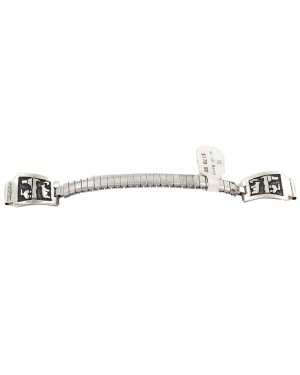 Storyteller .925 Sterling Silver Handmade Certified Authentic Navajo Natural Native American Watchband 11121-2
