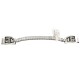 Storyteller .925 Sterling Silver Handmade Certified Authentic Navajo Natural Native American Watchband 11121-2