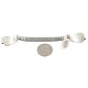 Wave 12kt Gold Filled and .925 Sterling Silver Handmade Certified Authentic Navajo Natural Native American Watchband 11120