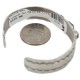 Certified Authentic Handmade Navajo Natural Turquoise Native American Nickel Bracelet 13141-9