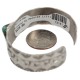 Certified Authentic Navajo Mountain Handmade Natural Navajo Turquoise Native American Nickel Bracelet 13141-5
