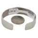 Certified Authentic Navajo Handmade Navajo Natural Red Jasper Native American Nickel Bracelet 13148