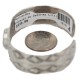 Certified Authentic Navajo Handmade Navajo Natural Tigers Eye Native American Nickel Bracelet 13141-2