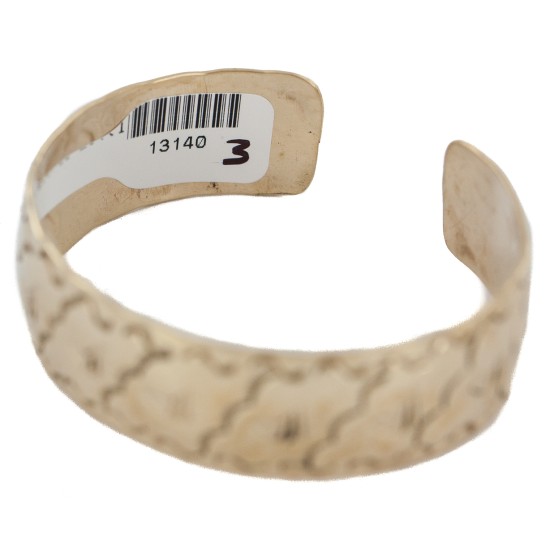 Certified Authentic Bear Paw Handmade Navajo Native American Brass Bracelet 13140-3 Certified Authentic Bear Paw Handmade Navajo Native American Brass Bracelet 13140-3